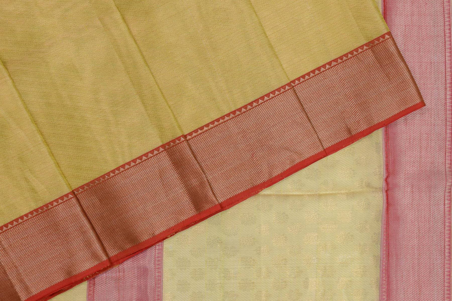 Silk cotton tissue saree Rutambhara  PSRB330115