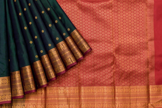 Light Weight Kanjivaram Silk Saree by A Silk Weave PSAC0901390