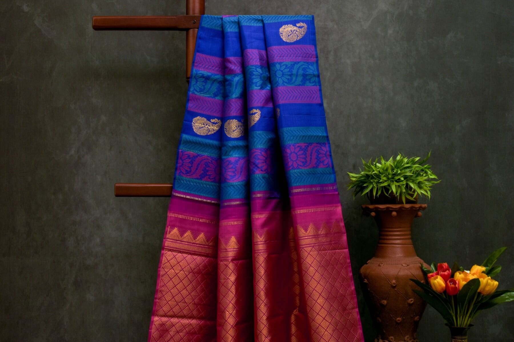 Kanjivaram Silk Saree by Shreenivas Silks PSSR014820