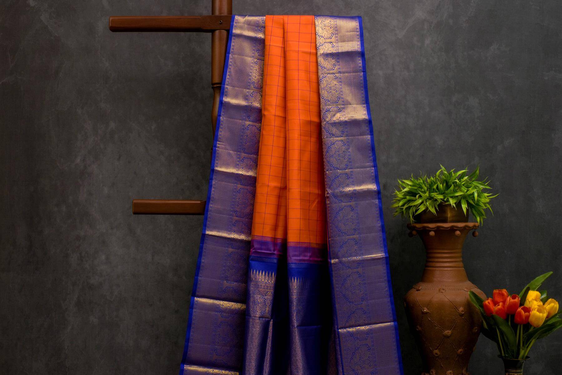 Kanjivaram Silk Saree by Shreenivas Silks PSSR014826