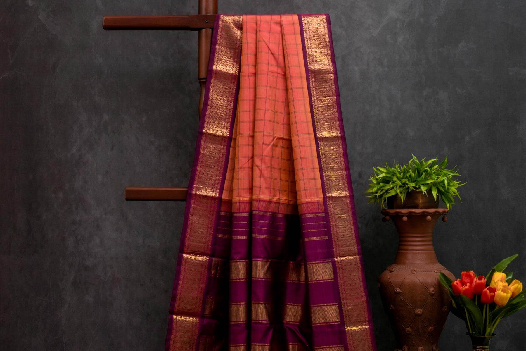 Kanjivaram Silk Saree by Shreenivas Silks PSSR014835