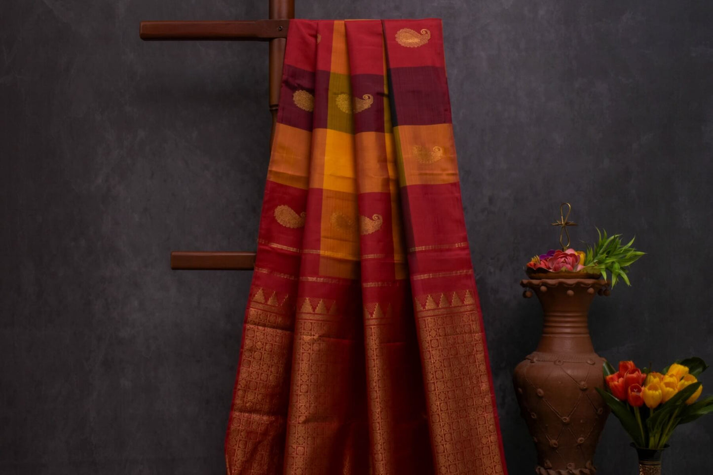 Kanjivaram Silk Saree by Shreenivas Silks PSSR014869