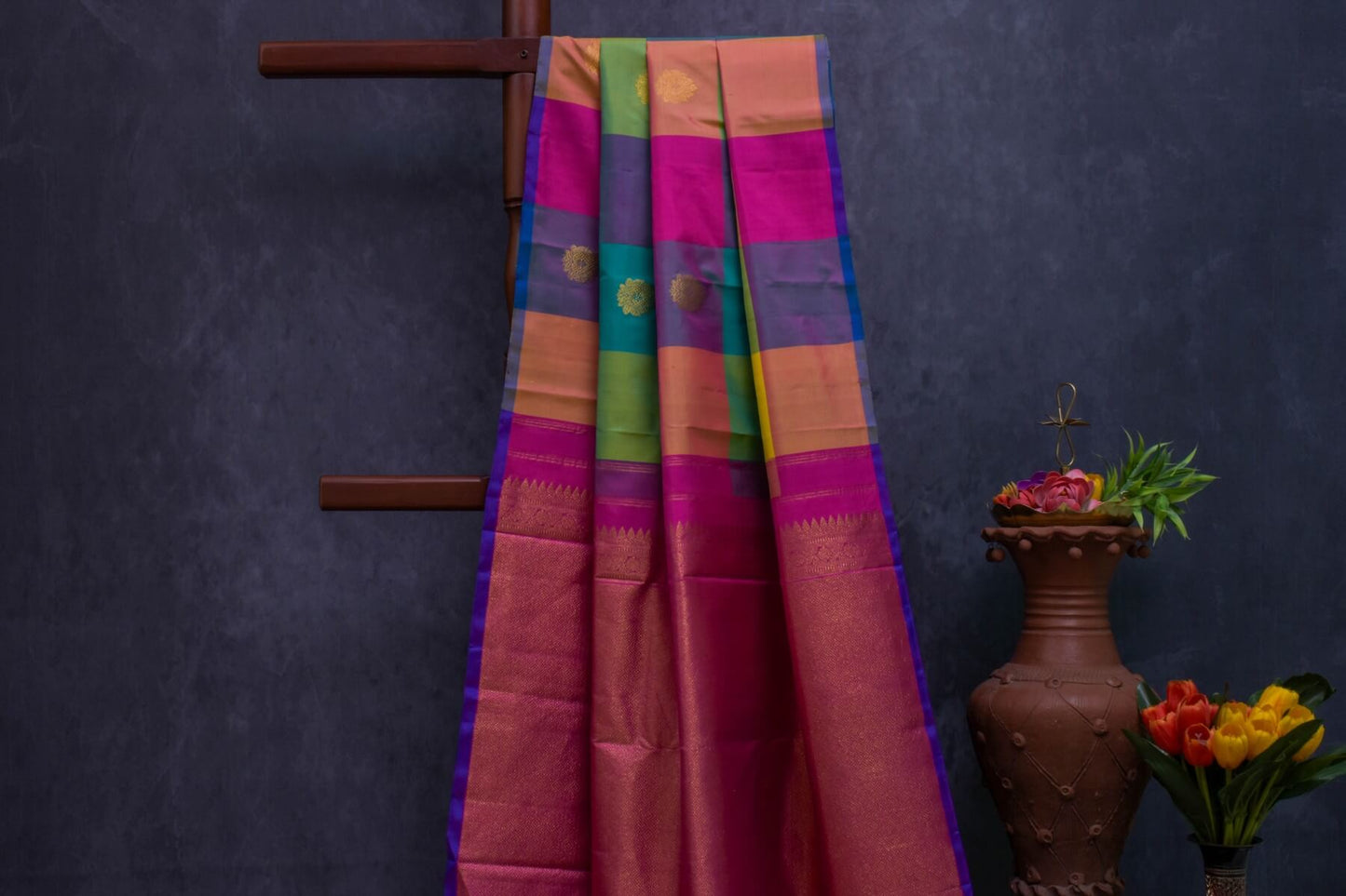 Kanjivaram Silk Saree by Shreenivas Silks PSSR014870