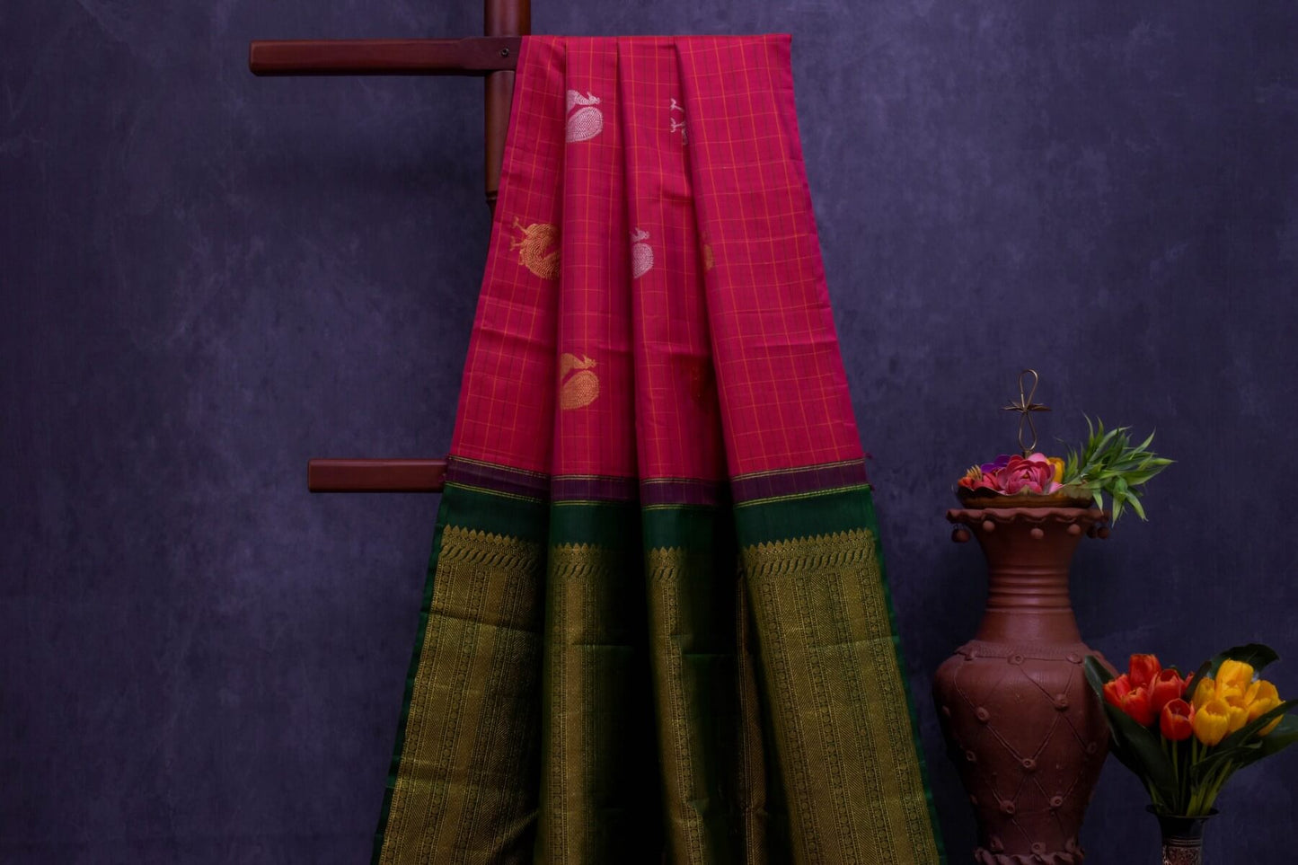 Kanjivaram Silk Saree by Shreenivas Silks PSSR014871