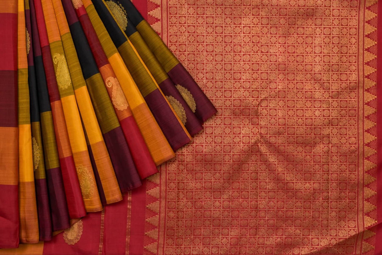 Kanjivaram Silk Saree by Shreenivas Silks PSSR014869