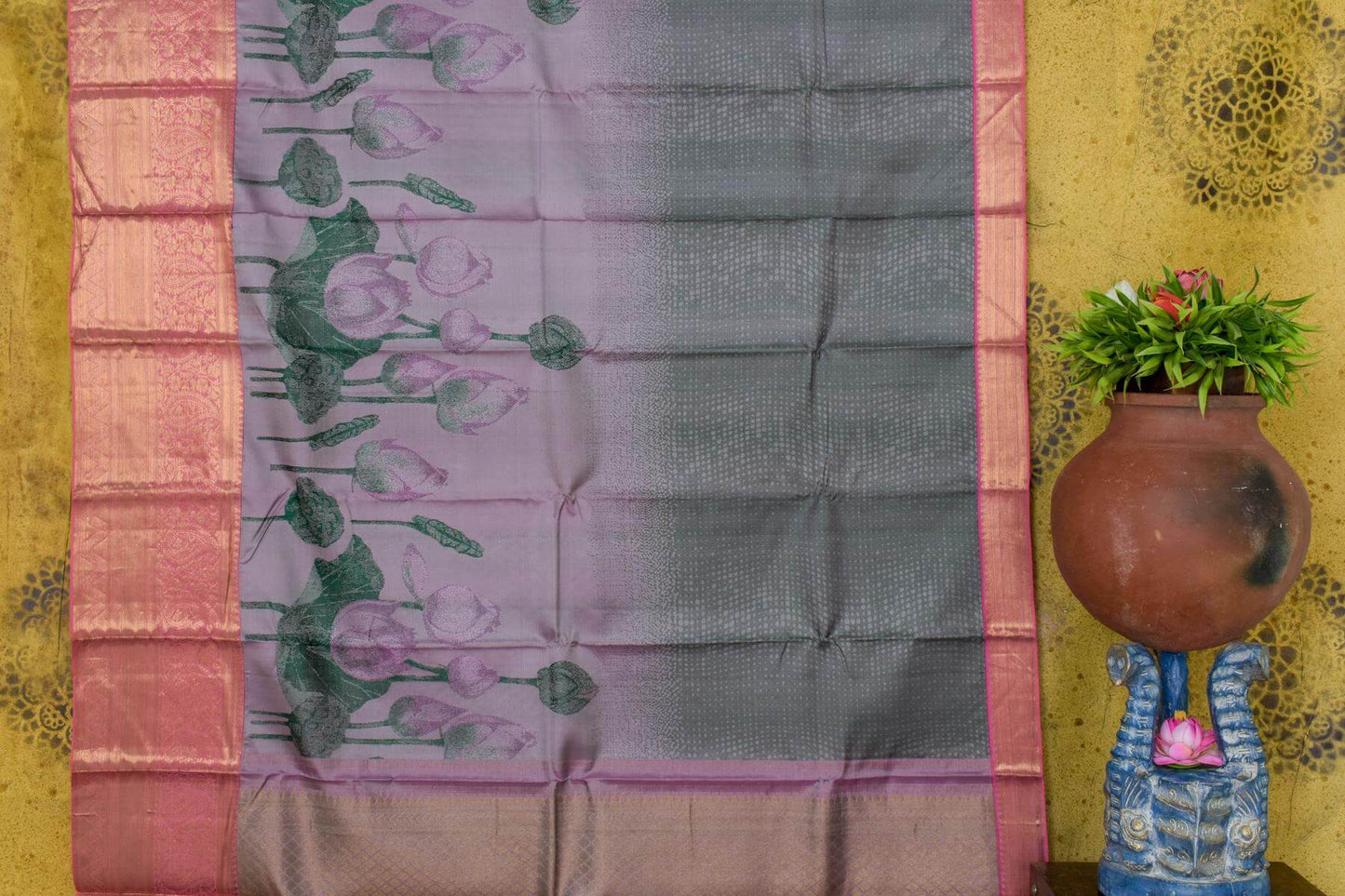 Kanjivaram Silk Saree by Sita Mahalakshmi PSSM05SMLSEL230639