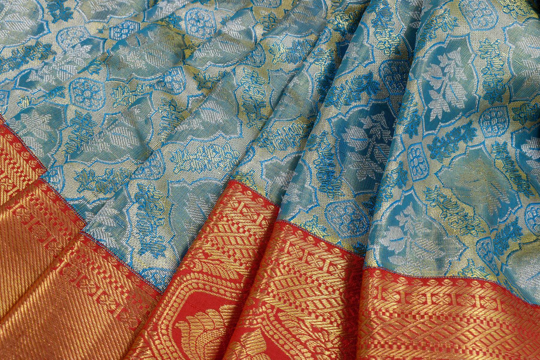 Kanjivaram Silk Sarees by Sita Mahalakshmi PSSM05SMLVIJ230201