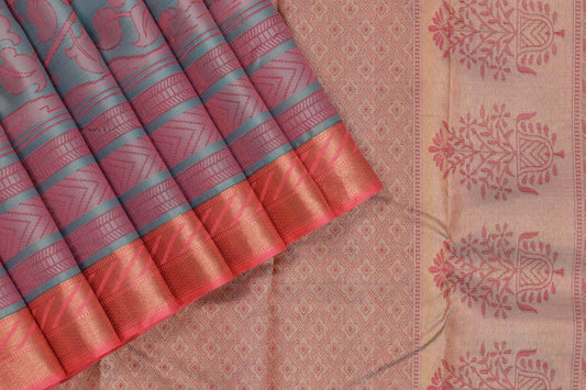 Kanjivaram Silk Saree by Sita Mahalakshmi PSSM05SMLSEL230621