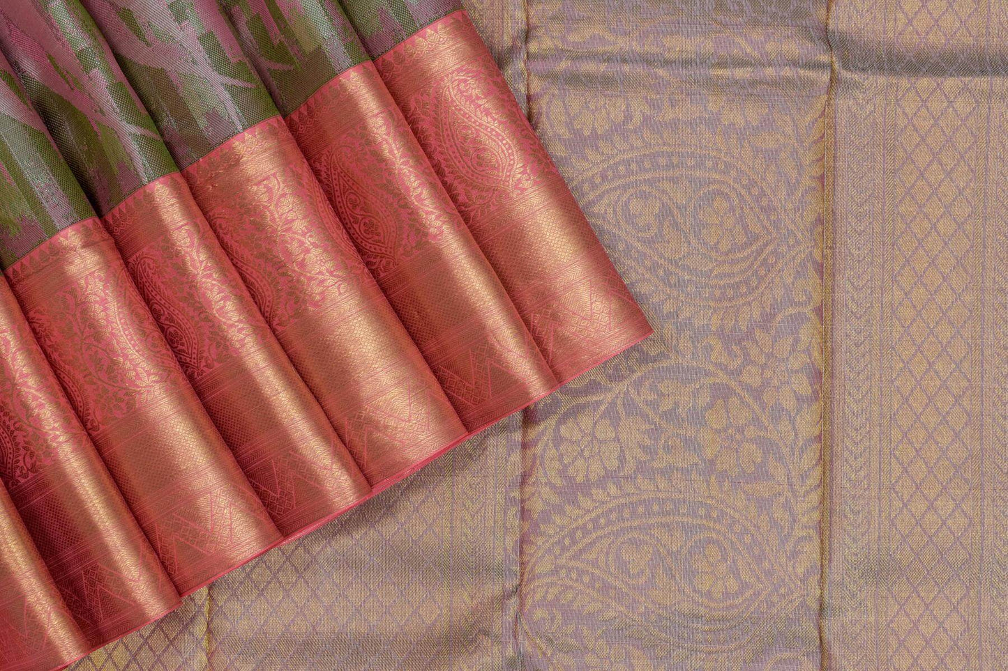 Kanjivaram Silk Saree by Sita Mahalakshmi PSSM05SMLSEL230640