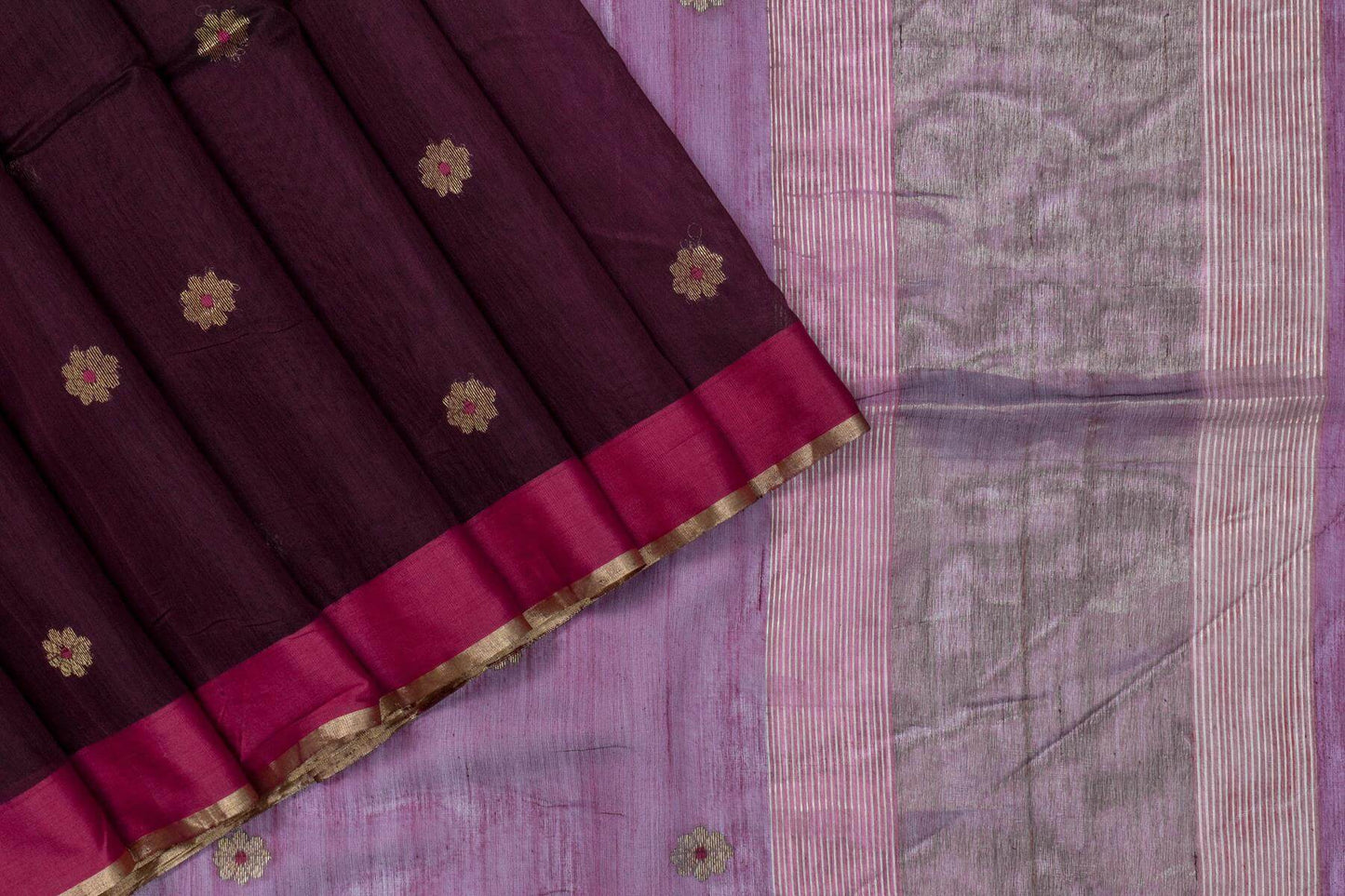 Chanderi Silk Cotton Saree by Chakor PSCK260236