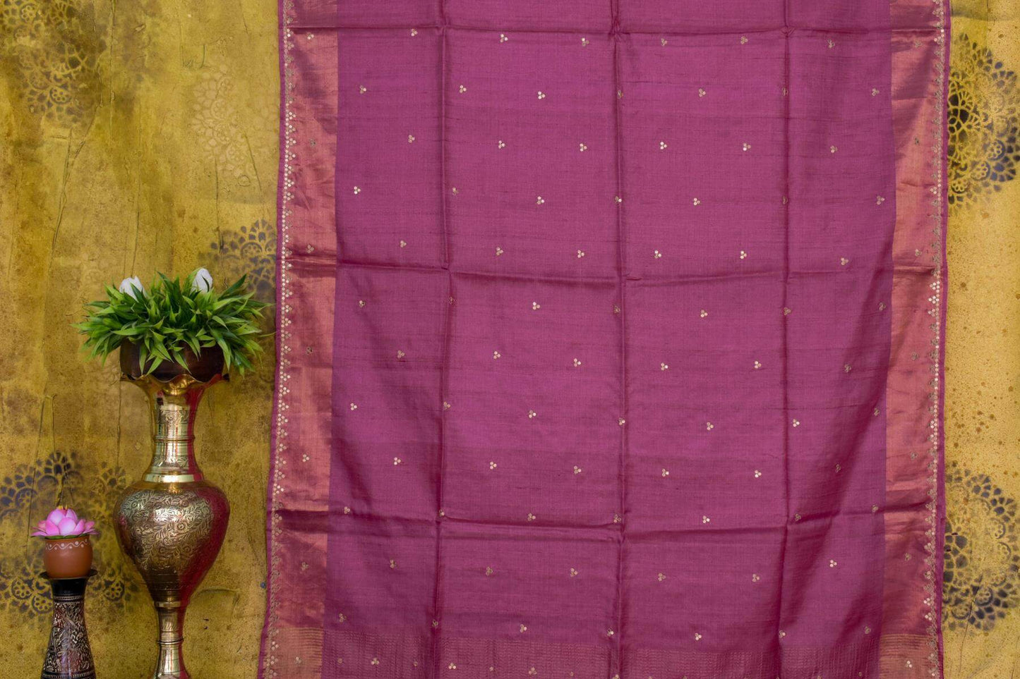 Bhagalpur Tussar Silk Saree by Chakor PSCK260247