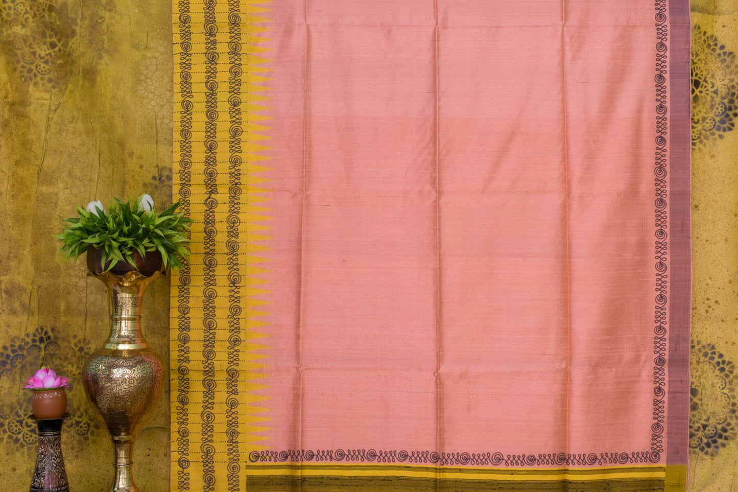 Bhagalpur Tussar Raw Silk Saree by Chakor PSCK260250