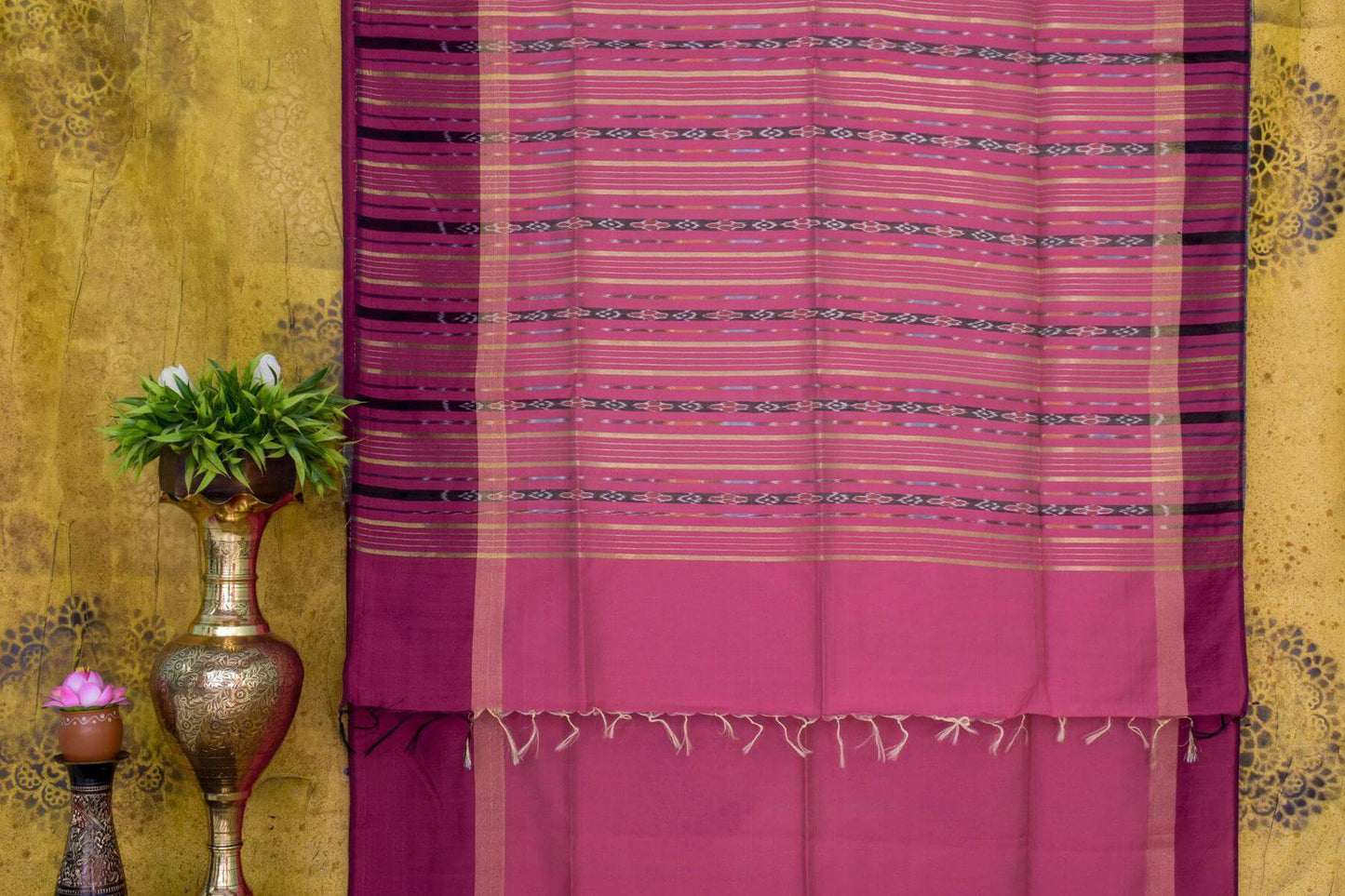 Bhagalpur Khadi Tussar Silk Saree by Chakor PSCK260251