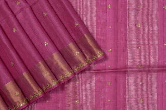 Bhagalpur Tussar Silk Saree by Chakor PSCK260247