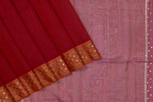 Chanderi Silk Cotton Saree by Chakor PSCK260256