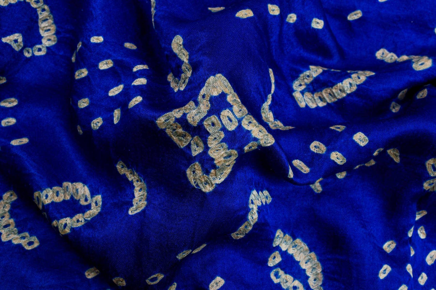 Bandhani/Ajrakh Gaji Silk Saree by Chakor PSCK260287