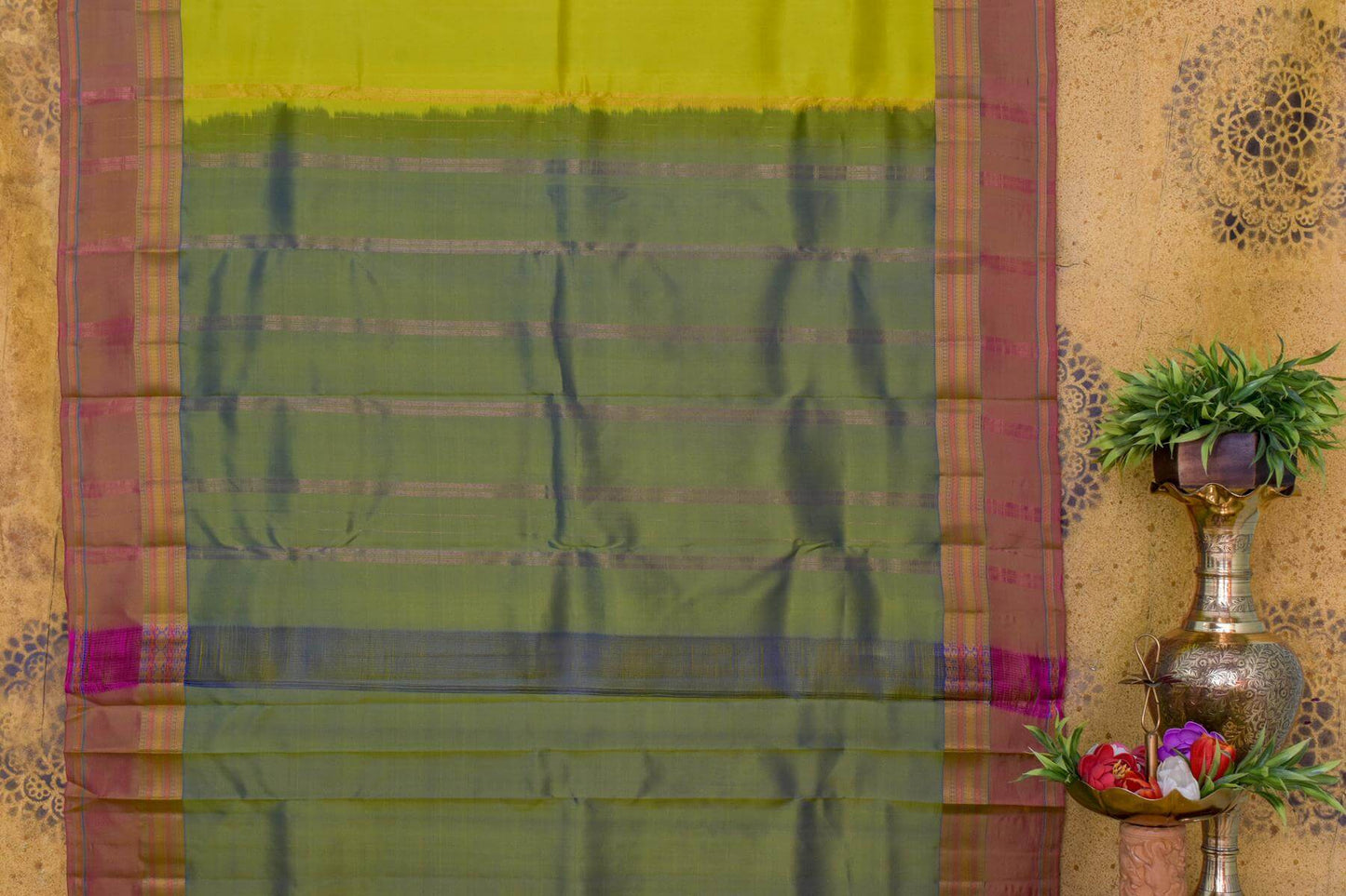 Kanjivaram Silk Saree by A Silk Weave PSAC0901282