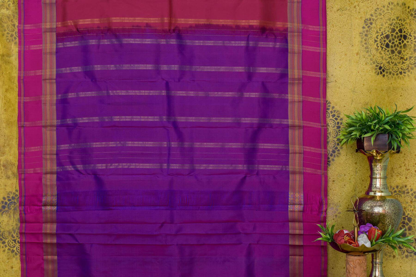 Kanjivaram Silk Saree by A Silk Weave PSAC0901283