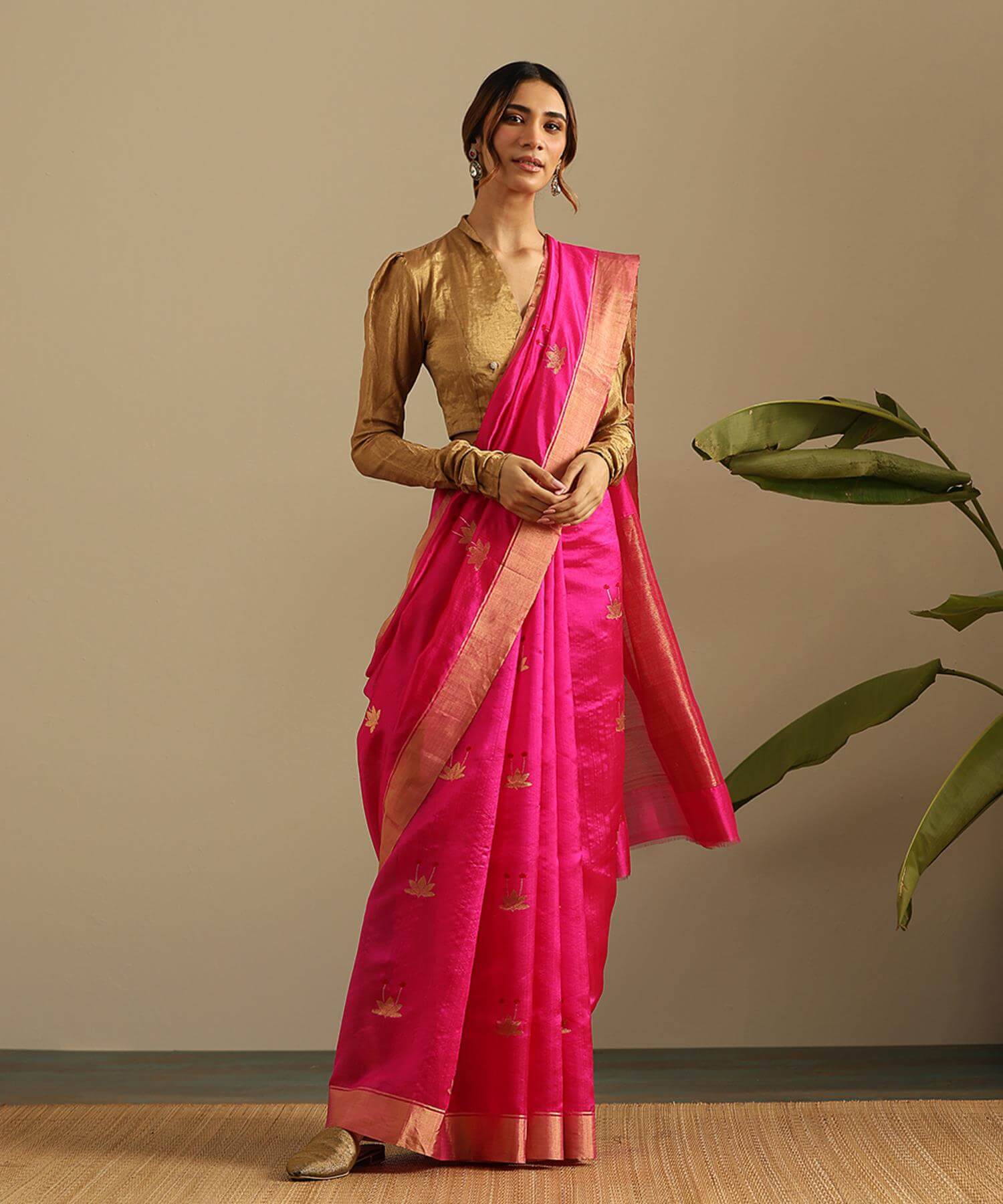 Chanderi Silk Saree PSWY23SRN16310