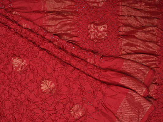 Ghanshyam Sarode Bandhani Uppada Silk Saree PSGS28BN0177