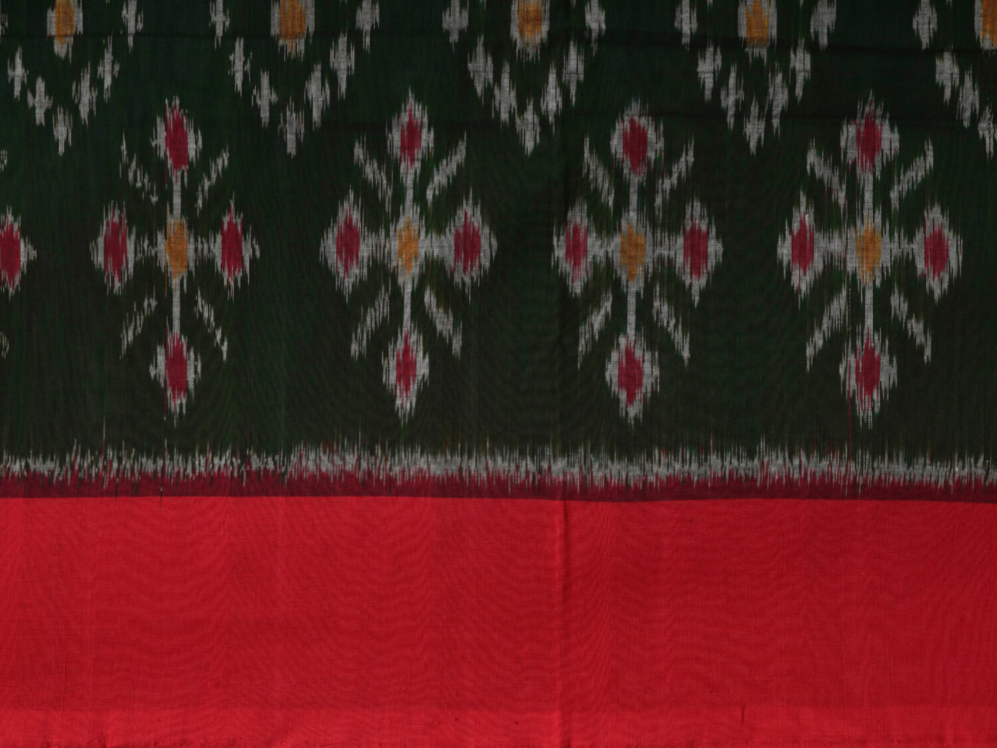 Pochampally Ikat Cotton Saree by Ghanshyam Sarode PSGS28I0722