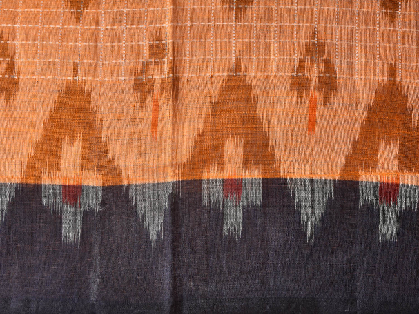 Pochampally Ikat Cotton Saree by Ghanshyam Sarode PSGS28I0807