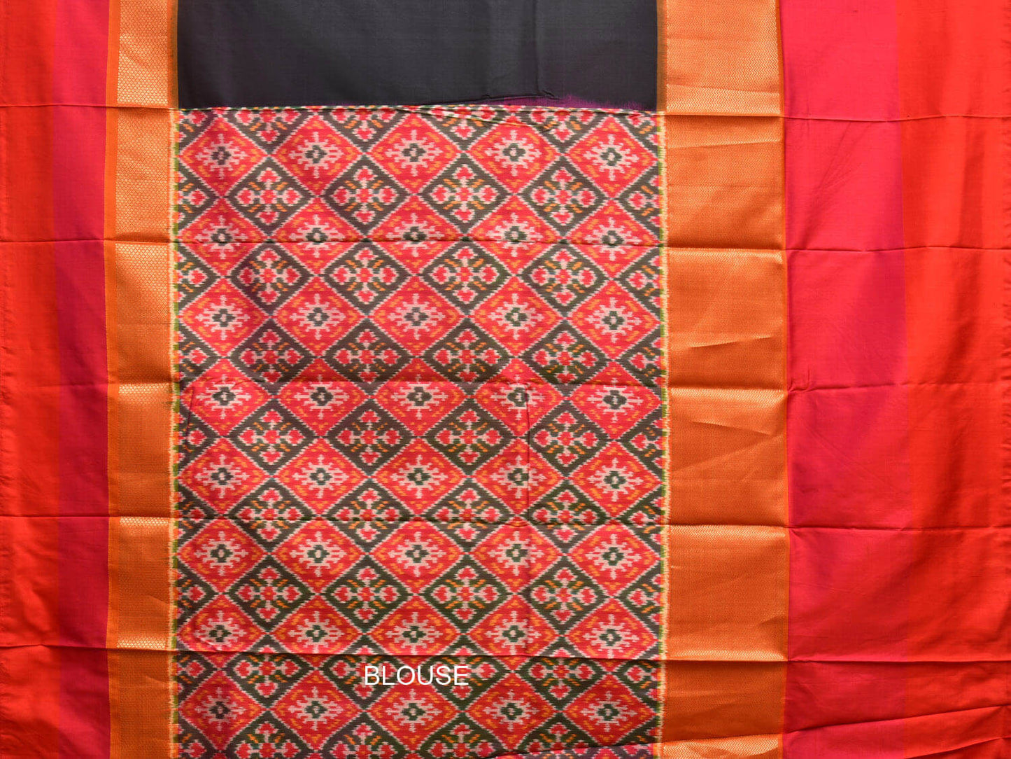 Pochampally Ikat Silk Saree by Ghanshyam Sarode PSGS28I0855