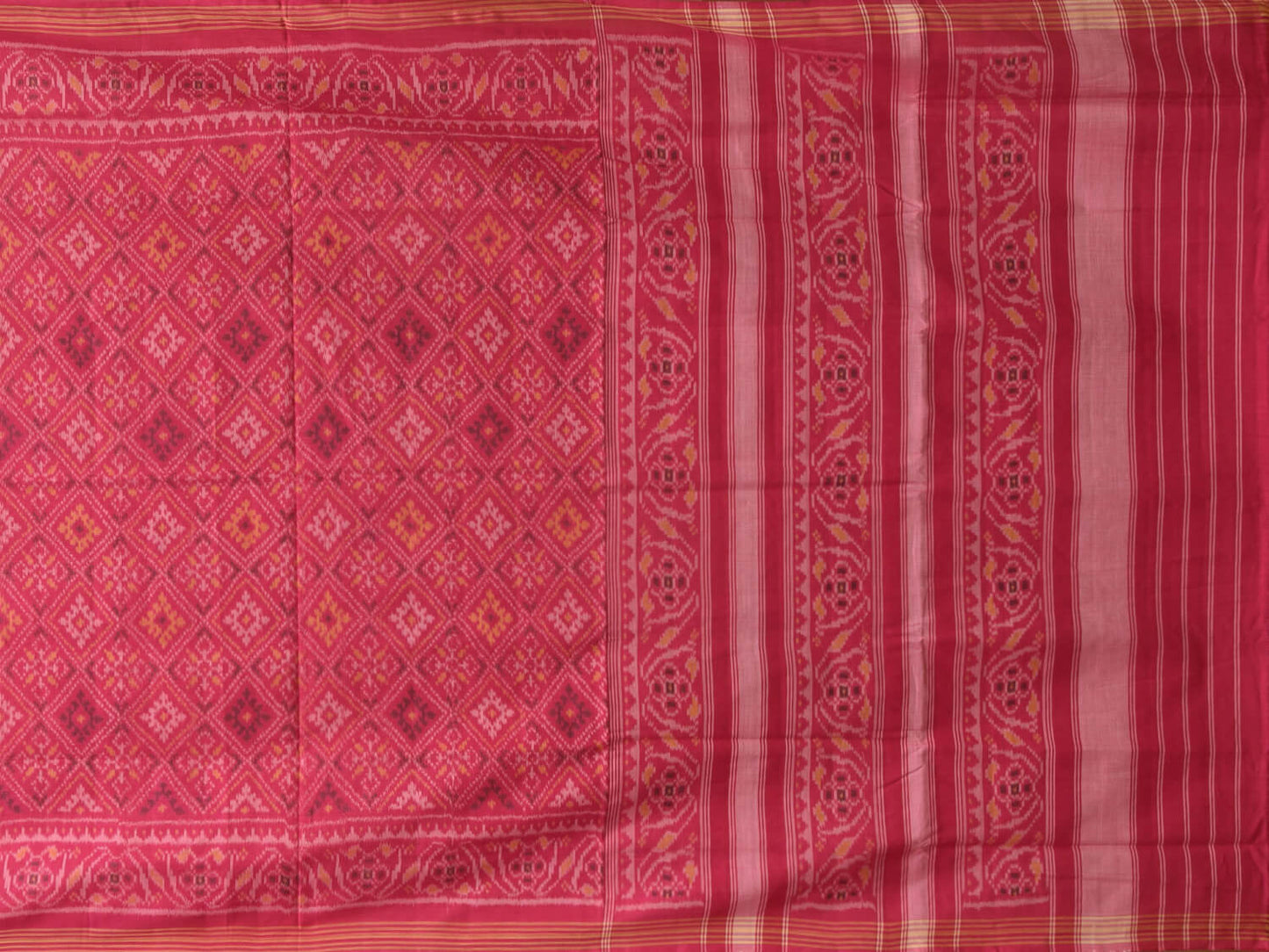 Pochampally Ikat Cotton Saree by Ghanshyam Sarode PSGS28I0868