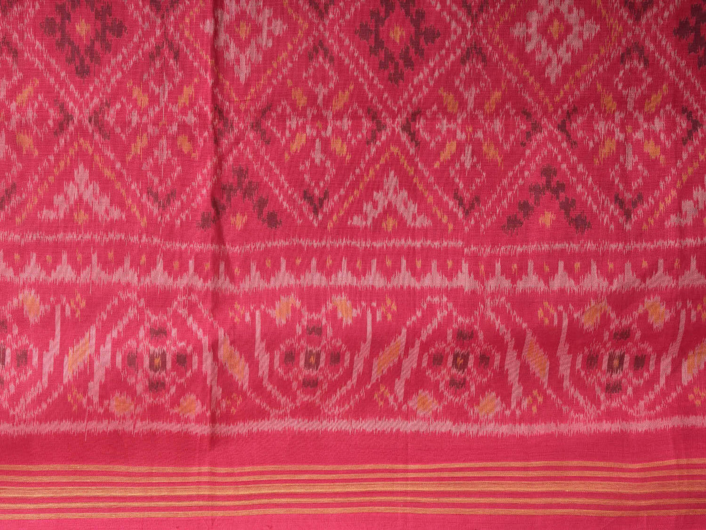 Pochampally Ikat Cotton Saree by Ghanshyam Sarode PSGS28I0868