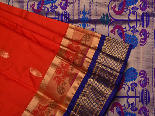 Ghanshyam Sarode Paithani Silk Saree PSGS28P0426