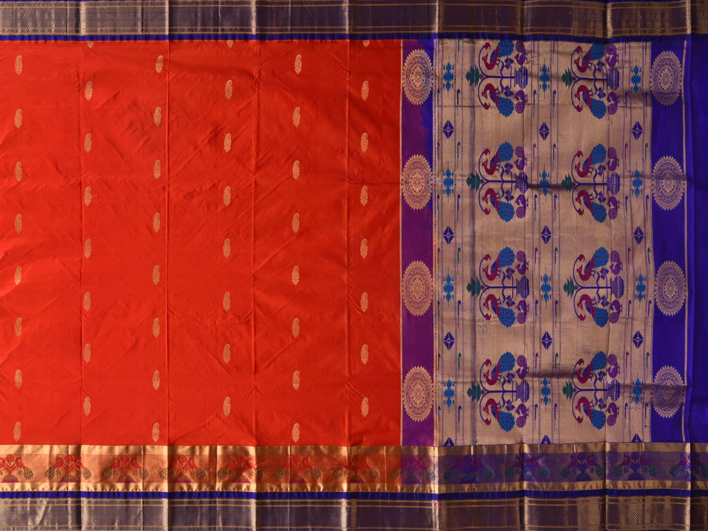 Ghanshyam Sarode Paithani Silk Saree PSGS28P0426