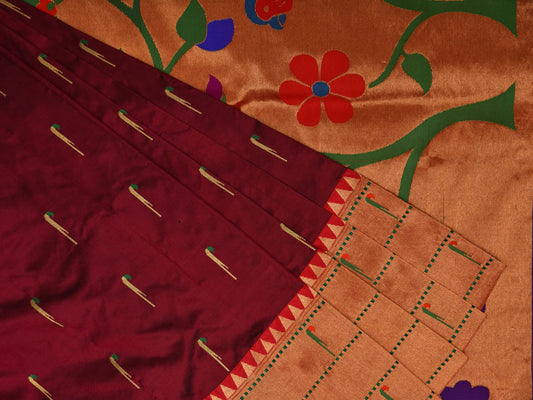 Ghanshyam Sarode Paithani Silk Saree PSGS28P0480