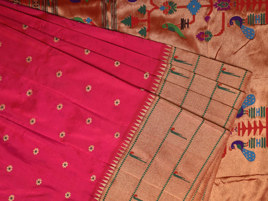 Ghanshyam Sarode Paithani Silk Saree PSGS28P0491