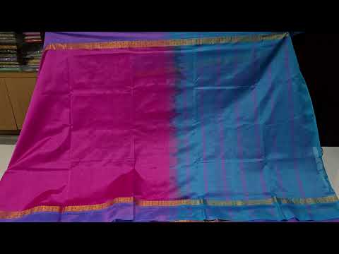 Nine And A Half Yards Silk Cotton Saree by Shreenivas silks PSSR014642