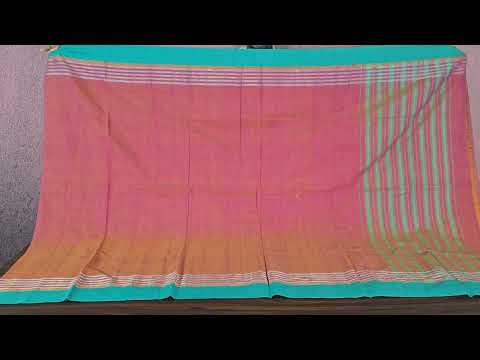 Bhagalpur Cotton Saree by Kalakriti Weaves PSKL340056