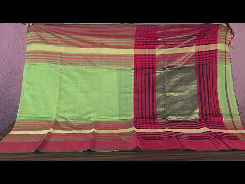 Bhagalpur Silk Cotton Saree by Kalakriti Weaves PSKL340048