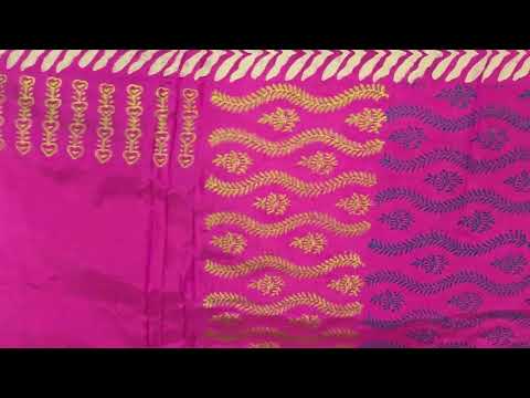 Block Printed Tussar Silk Saree by Kalakriti Weaves PSKL340064