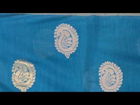 Bhagalpur Tussar Cotton Saree by Kalakriti Weaves PSKL340070