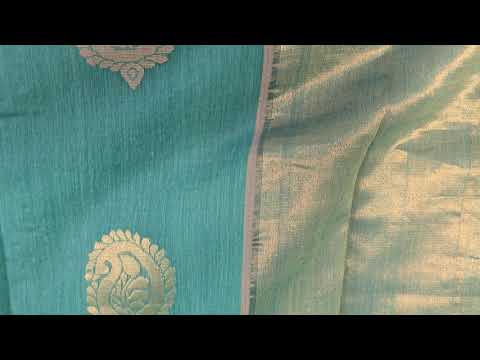 Bhagalpur Tussar Cotton Saree by Kalakriti Weaves PSKL340071