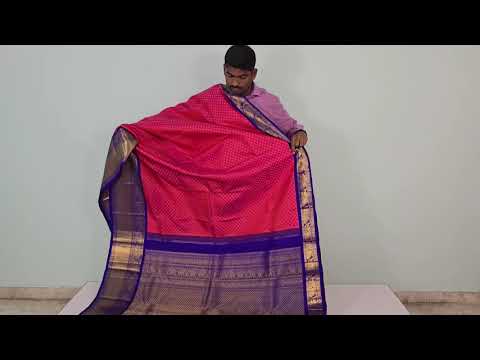 Wedding Pure Kanjivaram silk saree | Sita mahalakshmi PSSM05SMLRAM240313