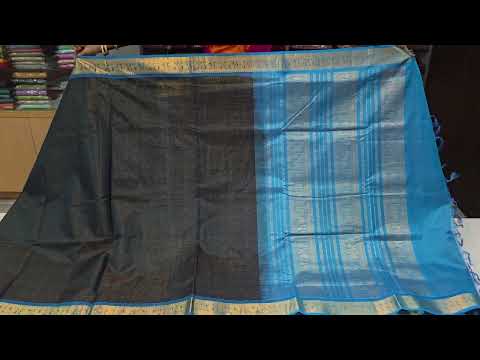 Nine And A Half Yards Silk Cotton Saree by Shreenivas silks PSSR014641