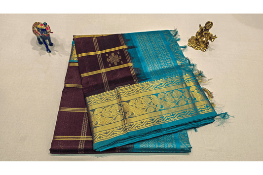 Shreenivas Silks Silk Cotton Saree PSSR014936 - 