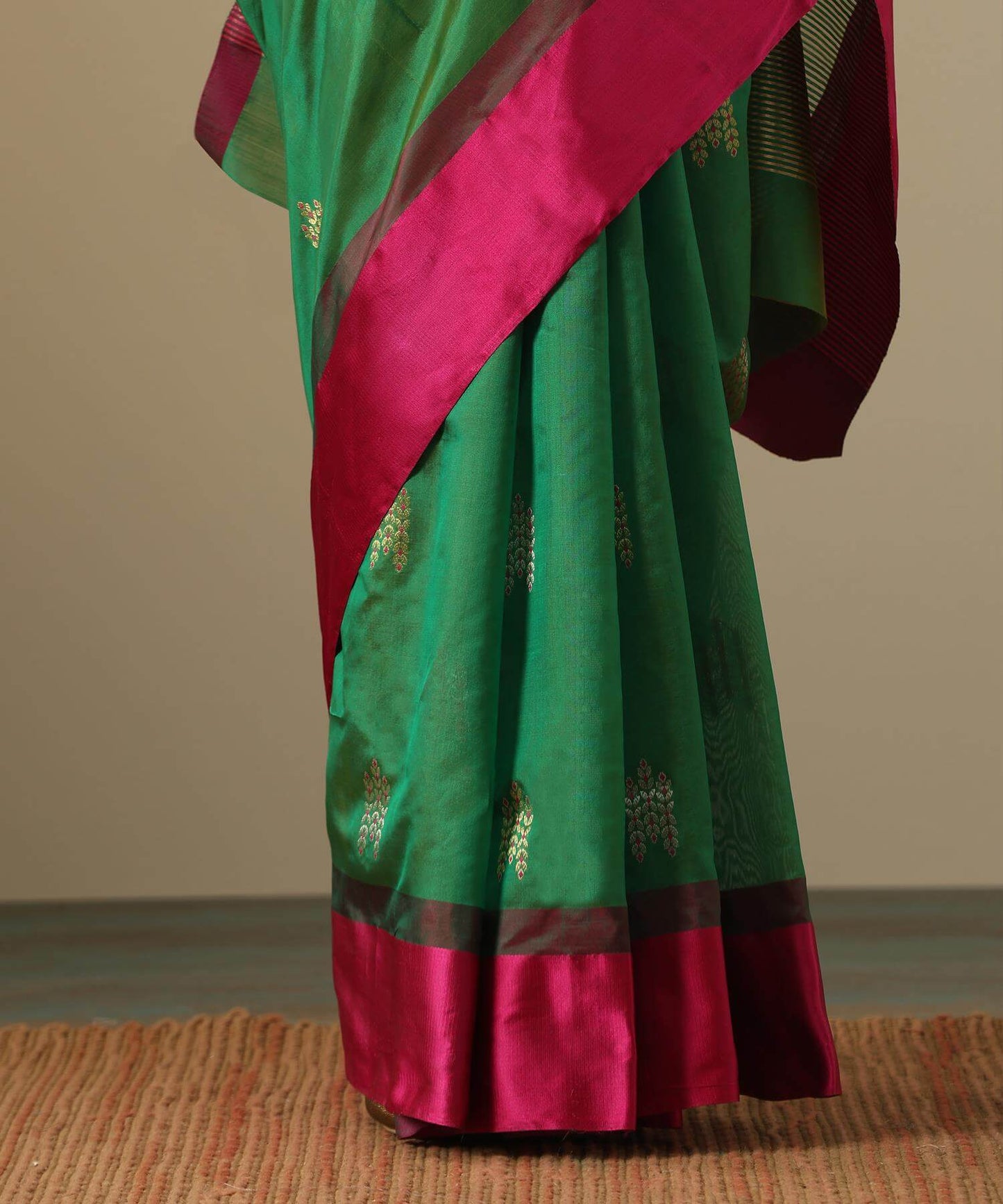 Chanderi Silk Saree PSWY23SRN16235