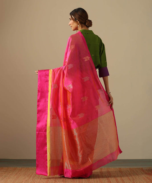 Chanderi Silk Saree PSWY23SRN16236