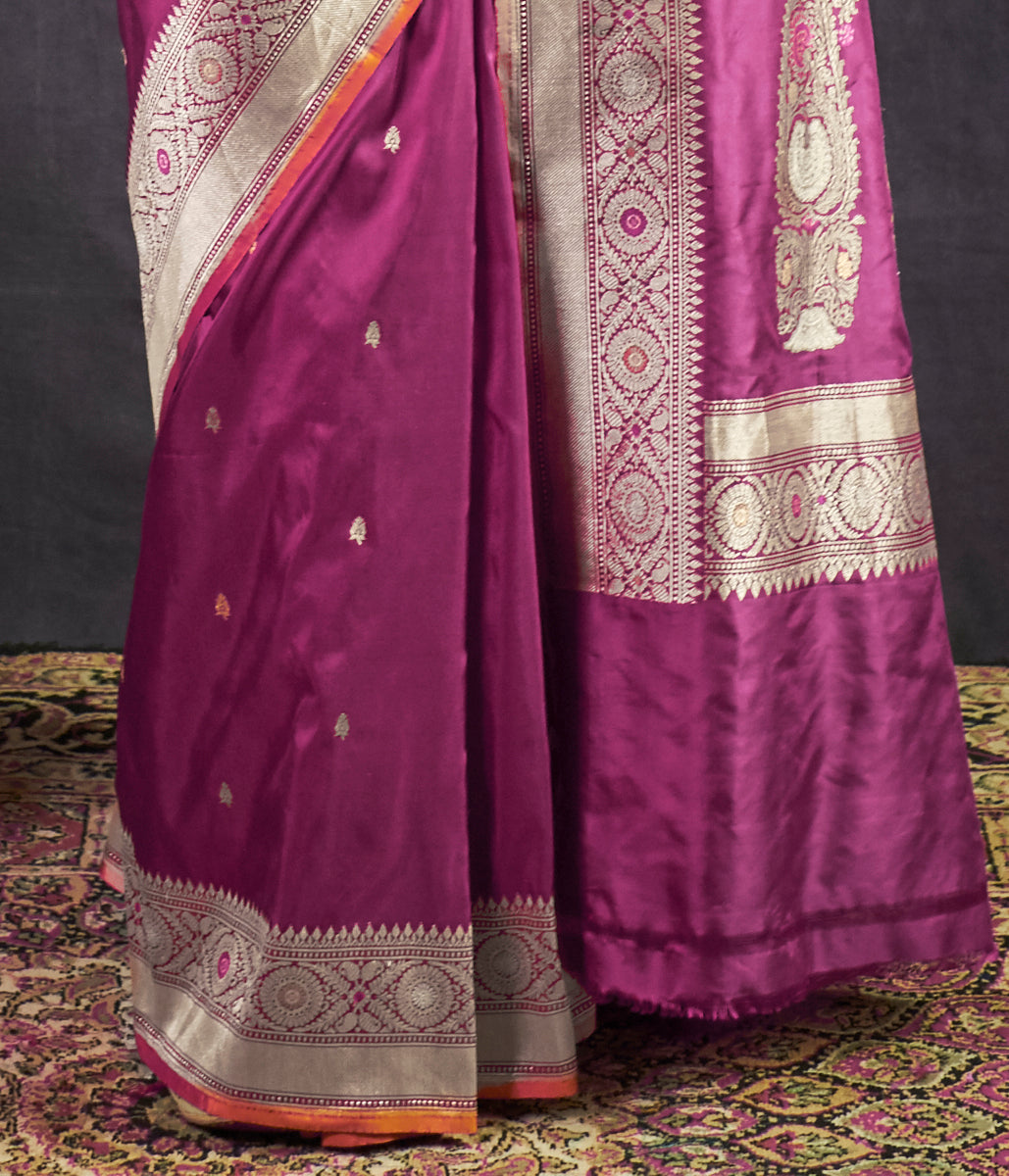 Weaverstory Katan Silk saree PSWY23SRN1661