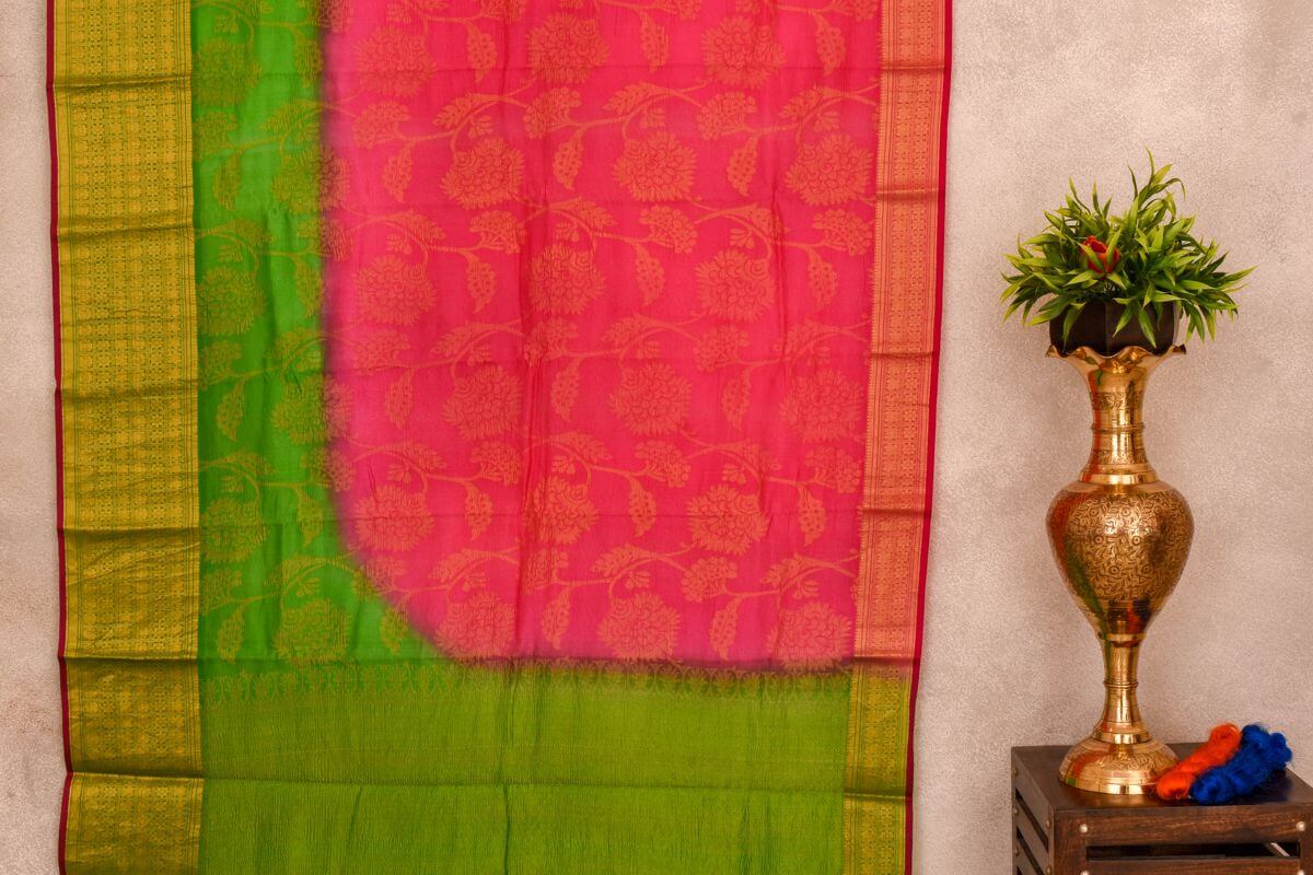 A Silk Weave Raw silk saree PSAC090400