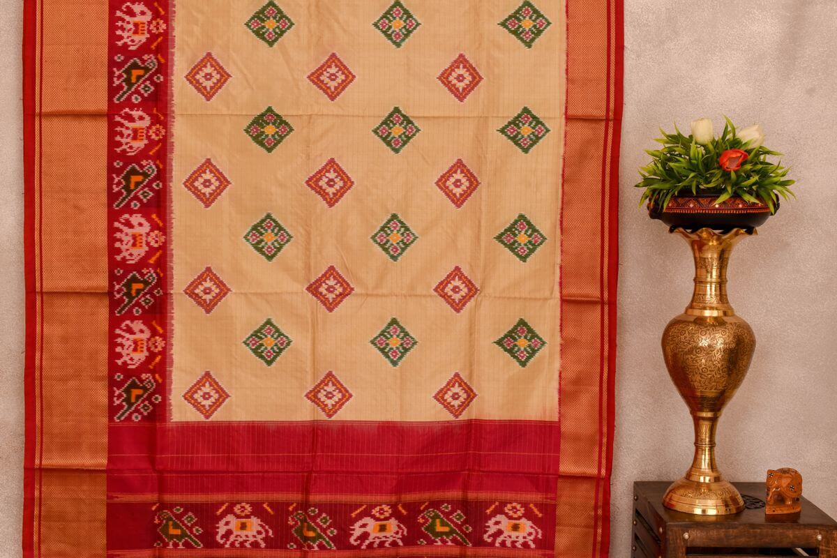 Pochampally Ikat silk saree  PSIF060056