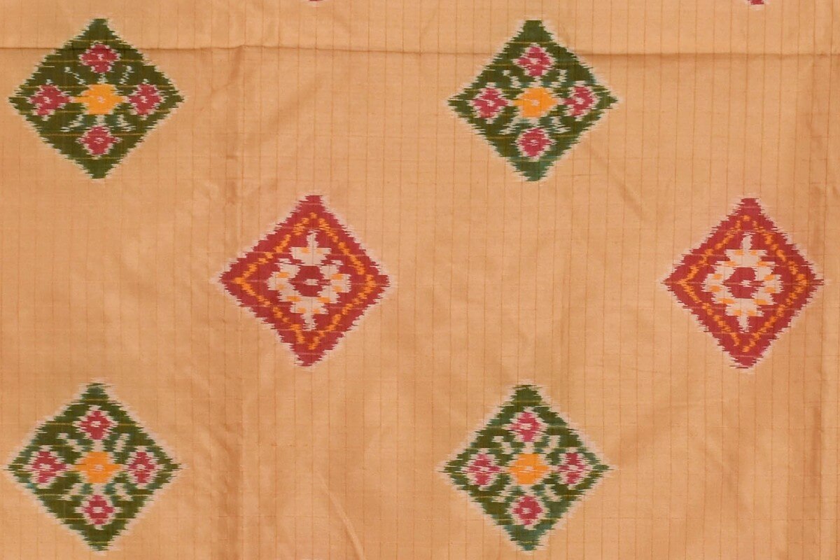 Pochampally Ikat silk saree  PSIF060056