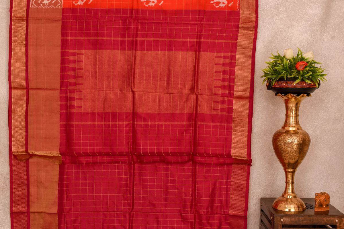 Pochampally Ikat silk saree PSIF060068