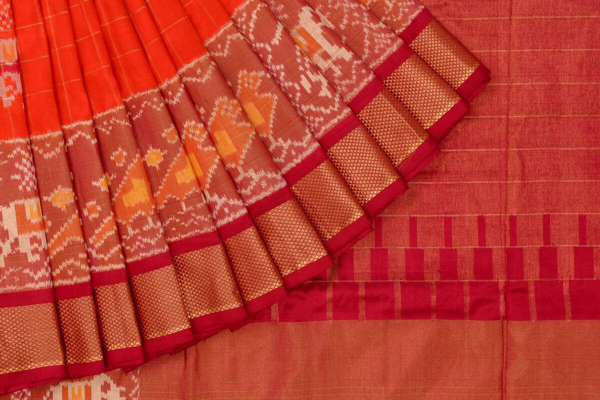 Pochampally Ikat silk saree PSIF060068